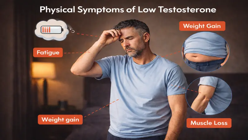 Physical Symptoms of Low Testosterone