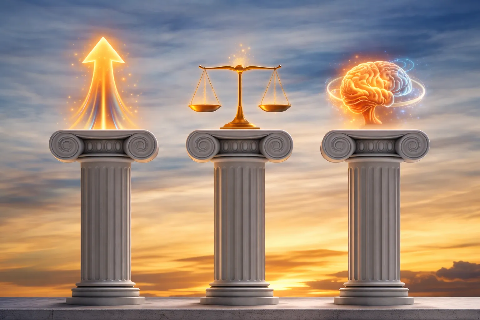 Three pillars of male vitality - hormonal balance, blood flow optimization, and performance psychology